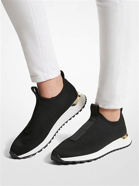 michael kors bodie slip on black|michael kors slip on.